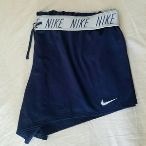 NWOT Navy Blue & Gray Dri-Fit Nike Plus Shorts